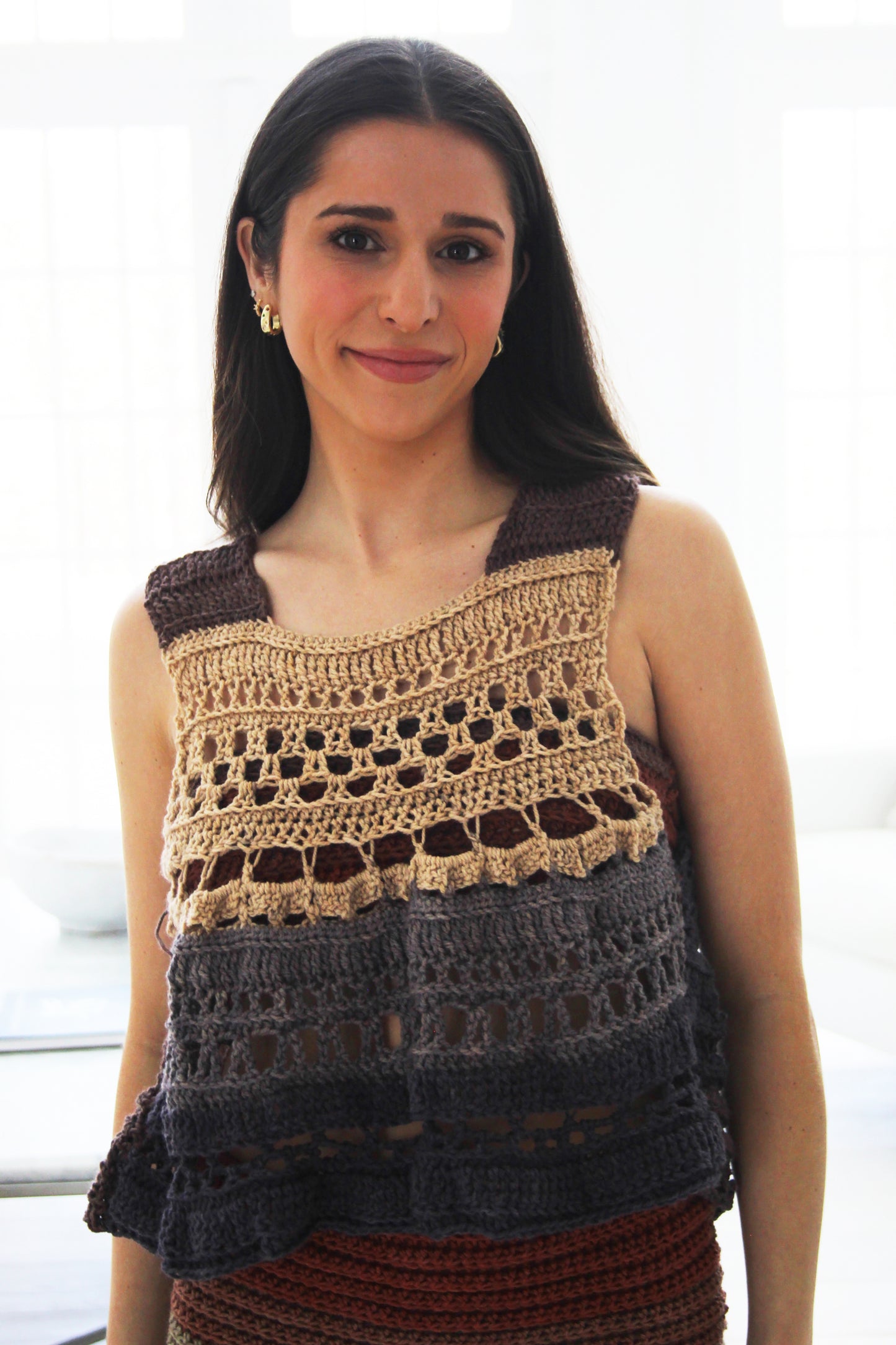 Shauna Hand Crocheted Three Piece Mini Set
