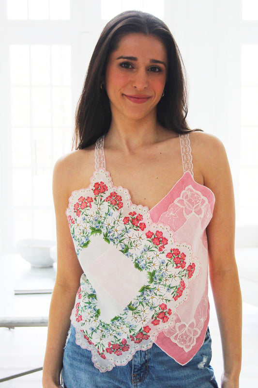Meadow Vintage Handkerchief Top